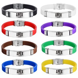 Braccialetto Gioiello del Gioco <span class=keywords><strong>Apex</strong></span> Legends, Accessori con Logo del Gioco, Bracciali in Acciaio Inossidabile e Silicone, Souvenir - Product Image 2