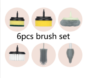 Portable Camping Outdoor Heavy Duty Professional High Pressure Compact Mini Universal Durable <b>Electric</b> <b>Spin</b> <b>Scrubber</b> Wir - Product Image 3