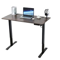 Bureau de jeu ergonomique moderne MUCHEN en fer, réglable en hauteur, pour la maison, le bureau, l'ordinateur, table robuste, mobilier intelligent