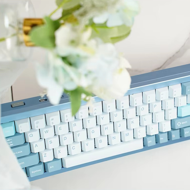 XINMENG M71 Custom Aluminum Mechanical Gaming Keyboard Wireless RGB USB-C Programmable Three-Mode (Wireless 2.4G + Wired)