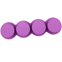 7cm Runde Seifenform aus Silikon, Kerzenform, Harzform, Runde Silikonform für Seife und Harz