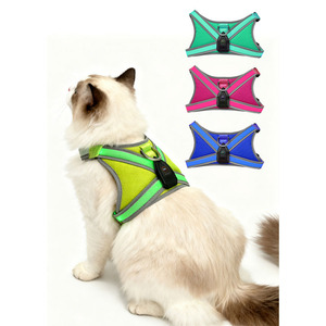 <b>Light</b> Up <b>Dog</b> Harness Green Oxford Cloth USB Rechargeable For Small Medium Large <b>Dogs</b> - Product Image 2