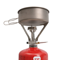Portable Camping Randonnée Réchaud Support Résistance Au Vent Réchaud De Camp Camping Randonnée Réchaud De Cuisine