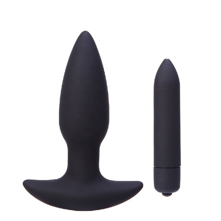 Silicone Anal Toy Butt Tingler - 10 Function Vibrator