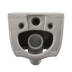 Inodoro Moderno de Una Pieza Cuadrado Suspendido con Sifón en P, Cerámico, Sin Borde, Montado en la Pared, Doble Descarga, <span class=keywords><strong>Cisterna</strong></span> Oculta - Product Image 3
