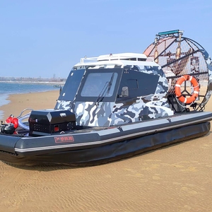 Navire amphibie à coque en caoutchouc |   300 CV, 80 km/h, charge utile de 1,0 t, utilisation pour l'agriculture, la pêche et les patrouilles de frontière - Product Image 1
