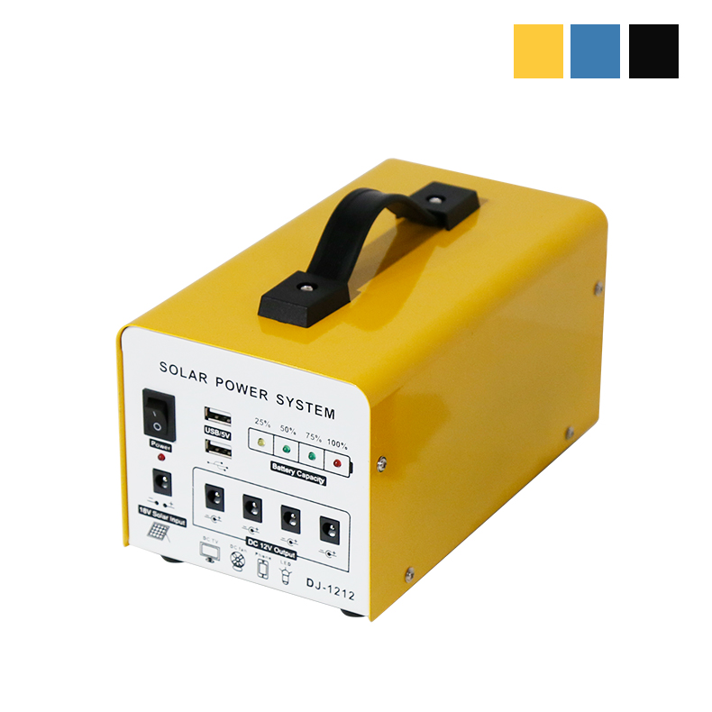 t&t‼️ Outdoor Camping Solar Generator - 12.8V Portable Power Station