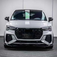 Kit de conversion de pare-chocs avant style RSQ3 pour Audi Q3 SQ3 2020-2023, mise à niveau du pare-chocs avant, calandre et lèvre noire RSQ3