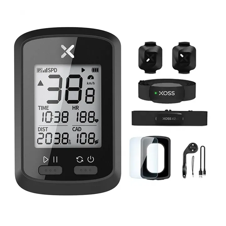 Xoss g + gps computador ant de bordo para bicicleta, computador de ciclismo sem fio com velocímetro ipx7 à prova d' água