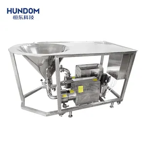 Powder dosing machine and liquid powder blender water mixer with hopper for milk and vitamin Carbomer processing machines