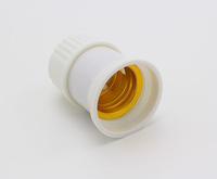 Accessoires pour lampes E27 E14 B22, types de supports de lampes, métal, laiton, douille en acrylique, pièces de douille, support de lampe/support d'ampoule/lampe