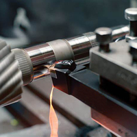 Outil de tournage externe, inserts de tournage en carbure PCD, Machine de tour à insertion CNC pour scie à pierre