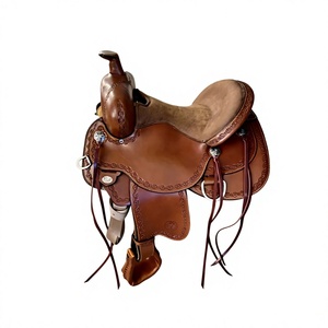Best Seller BS International NA92 Genuine Leather Horse Riding Saddle Plastic Tree Eco-Friendly English Race SUS304 Hardware - Product Image 5