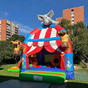 Château gonflable GMY pour soirée cinéma, aire <span class=keywords><strong>de</strong></span> jeux gonflable avec toboggan pour location <span class=keywords><strong>de</strong></span> fête pour enfants - Product Image 5