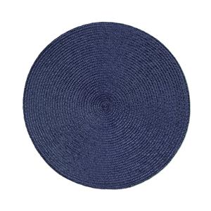 Set di tovagliette rotonde Excelsa, 6 pezzi, blu, 36x36 cm, in plastica - Product Image 1