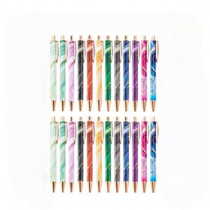 Custom Durable Ballpoint Click Pens for Promotion-Personalized Silk Screen Printed Imprint Metal Barrel Bulk Gifts - Product Image 1