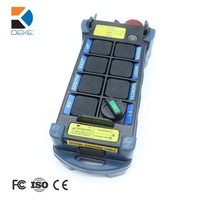 Télécommande industrielle sans fil DEKE DK1-7S1T-9 à vitesse unique, portée 250m, antichoc et étanche pour palan