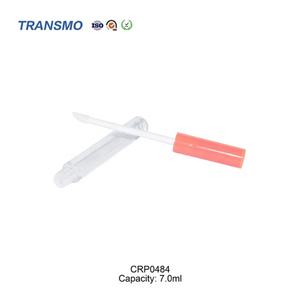 Tube de gloss à lèvres rose OEM 7 ml, tubes de gloss à lèvres personnalisés en plastique pour cosmétiques pour les lèvres - Product Image 6