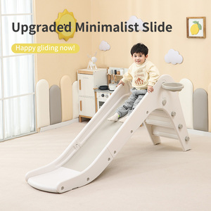 Phong Cách Đơn Giản Trẻ Em Khu Vực Thiết Bị Gia Đình Trong Nhà Sân Chơi Trượt Chất Lượng Cao Toddler Nhựa Trượt - Product Image 3