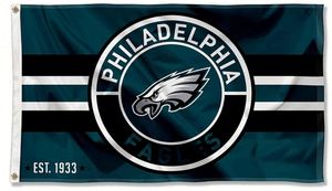 Fabricación de Alta Calidad, Entrega Rápida, Bandera Personalizada de los Kansas City Chiefs de 3x5 Pies, 100% Poliéster, 150x90cm, Banderas de los Philadelphia Eagles - Product Image 4