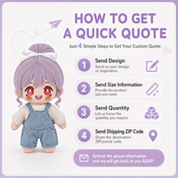 Fabrication sur mesure de figurines en peluche de haute qualité, jouets en peluche personnalisés, poupées en peluche personnalisées