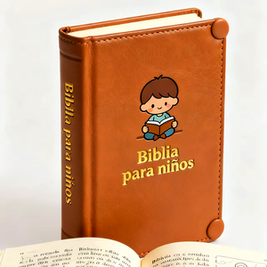 Carnets de notes illustrés pour enfants en espagnol, personnalisables en gros, avec couverture souple en papier recyclé et design gaufré - Product Image 4