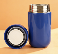 Mug isotherme personnalisé avec logo, capsule étoilée, en acier inoxydable 304, petit, portable, élégant, cadeau, tasse à eau pour promotion