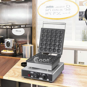 Grill à Poffertjes Électrique Commercial Antiadhésif Mini Machine à Crêpes Néerlandaises 25 Trous Mini Machine à Crêpes - Product Image 1