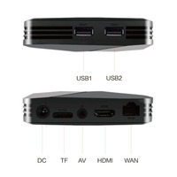30000 jeux Super Console 64G WiFi box Rétro 4k Mini TV G5 Box Pour PS1/N64/DC /SFC/GBA /GBC
