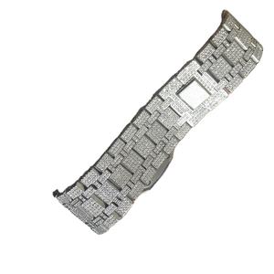 Reloj de Pulsera Mecánico de Lujo con Diamantes de Imitación, Estilo Hip Hop, Automático, con Certificado de Autenticidad, Reloj de Moissanita VVS - Product Image 5