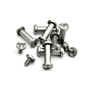 Vis pivotante anti-rotation en alliage de titane CNC de précision, robuste, pour équipement extérieur, mousqueton, vis de fixation, stylo tactique, matériel de remplacement - Product Image 1