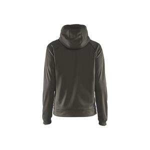 BLAKLADER - 346325264599L Suéter híbrido Verde Oliva oscuro/Negro-EAN 7330509713051 WORK HOODIES - Product Image 2