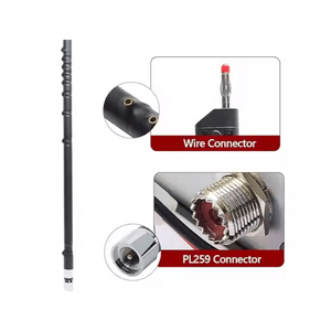 Antena Móvil de Radioaficionado de Acero Inoxidable Super HF de 1.3M, 3-50MHz, ANTENA MÓVIL HEABY - Product Image 3