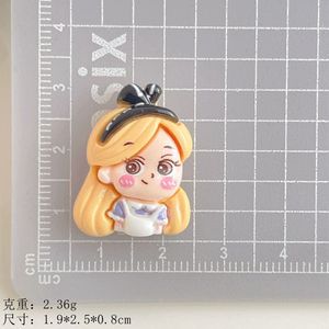 Sleepwalking Alice Rabbit Diy fundas de teléfono de resina hebilla de zapato horquilla accesorios de resina llavero para Decoración - Product Image 5