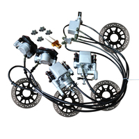 Kit de conversion de moteur de moyeu de voiture électrique 4WD QS273 8000W 96V 140 km/h et contrôleur APT96600 avec frein régénératif