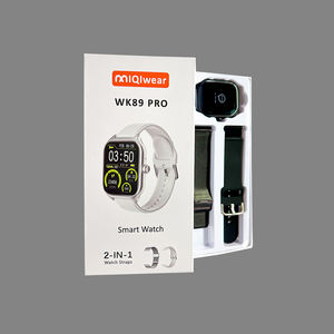 Ultra Watch WK89 Pro Smartwatch 2 en 1 Reloj con calculadora Reloj de pantalla grande para funda protectora de teléfono móvil y <span class=keywords><strong>película</strong></span> de pantalla - Product Image 4