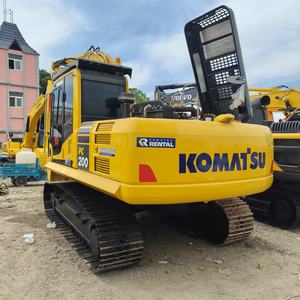 Excavadora Usada Japonesa Komatsu PC200-8 de 20 Toneladas, Microexcavadora Pesada con Motor y Caja de Cambios Originales - Product Image 4