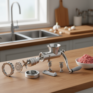 Hachoir à viande Westmark avec couteau à 4 lames et disque de broyage, taille des trous 4,5 mm - Product Image 3