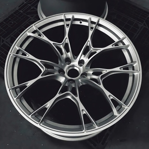Nouvelles jantes XINLAI forgées sur mesure à rayons fendus argentées 18-21 pouces 5X112/5X120, jantes monobloc légères pour M3/M4/G80/G82/RS5 - Product Image 5