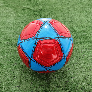 Ballon de football en PVC léger, écologique et durable, taille officielle 5, pour entraînement et sport en intérieur/extérieur, 2 couleurs - Product Image 1