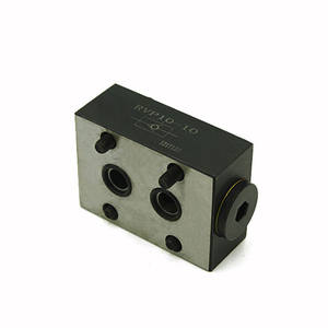 Vanne de retenue de type plaque RVP6-1-10B/ 8 10 12 20 25 RVP16 RVP10-1 Vanne de maintien de pression hydraulique - Product Image 1