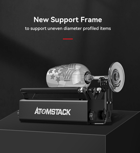 Para el Nuevo Grabador Rotatorio <span class=keywords><strong>R3</strong></span> <span class=keywords><strong>Pro</strong></span>, Módulo de Grabado Giratorio de 360°, Ancho Ajustable de 8 Niveles para Objetos Cilíndricos, Vino - Product Image 6
