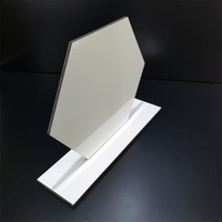 Nouveau cadre photo en bois MDF hexagonal/rond pour sublimation, panneau photo, bloc photo, vente en gros