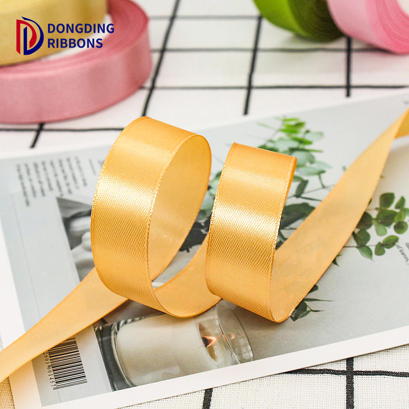 Wholesale Ribbon Mix 196 Colors 3/4 Inch 2cm Satin Ribbon for Gift Box