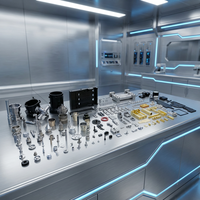 Brochage CNC en laiton et acier inoxydable pour composants usinés par électroérosion à fil, systèmes de capteurs automobiles, actionneurs robotiques