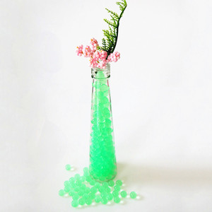 Perles de gel d'eau 10g 20g 50g 100g, perles polymères absorbantes oubeez pour la décoration de vases en verre - Product Image 4