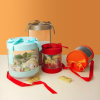 Boîte à cylindre colorée de luxe, emballage cadeau en ruban, boîte pliante en carton au design moderne pour les boîtes cadeaux de remise de diplôme