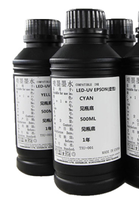 Tinta UV kualitas tinggi untuk printer Digital populer untuk bahan Flex dengan XP600 dan kepala cetak DX5 harga rendah