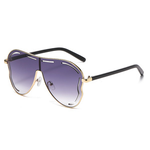 European And American Style Large Frame Sunglasses For Women UV400 PC Lens Windproof Sports <b>Eyewear</b> - Product Image 5