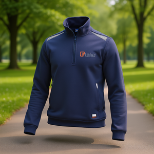 Ttake Regular Sweatshirt Workwear Grey Size S Walking Style - Product Image 3
